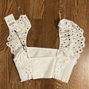White Zara Top